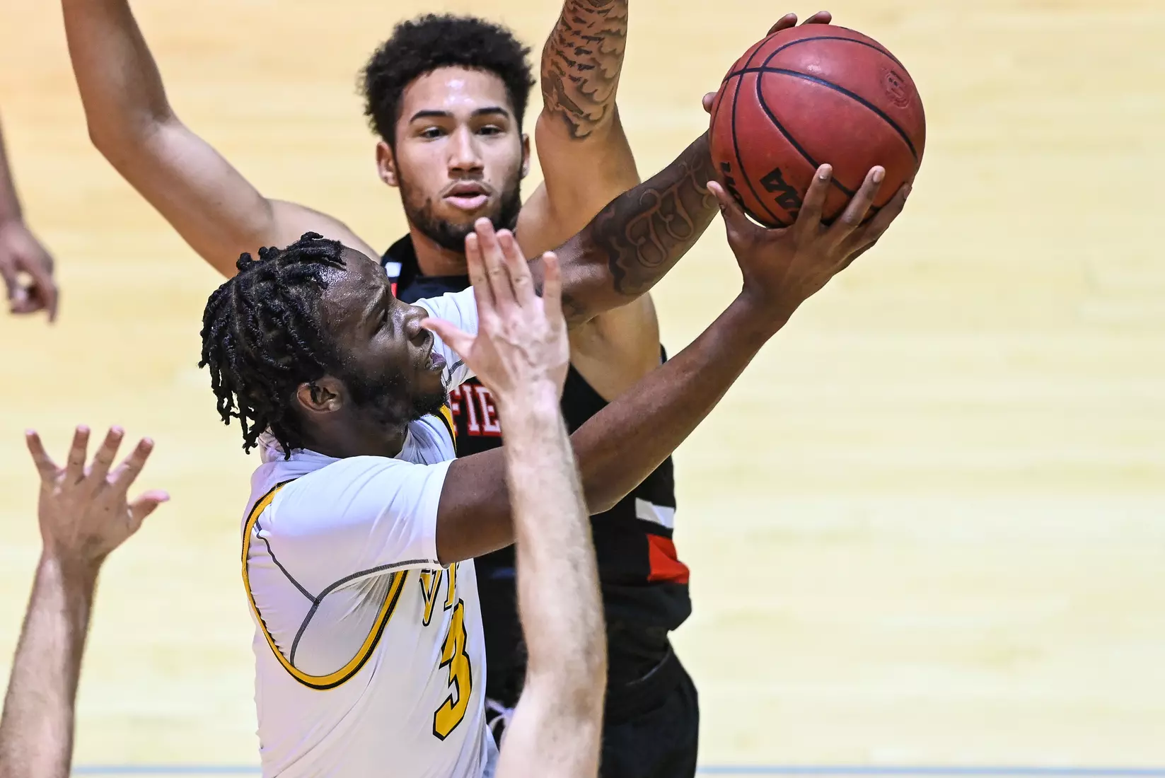 Millersville vs. Mansfield men's basketball at Pucillo Gym in Millersville, PA on Saturday, January 22, 2022. Mark Palczewski/Millersville Athletics Photo.