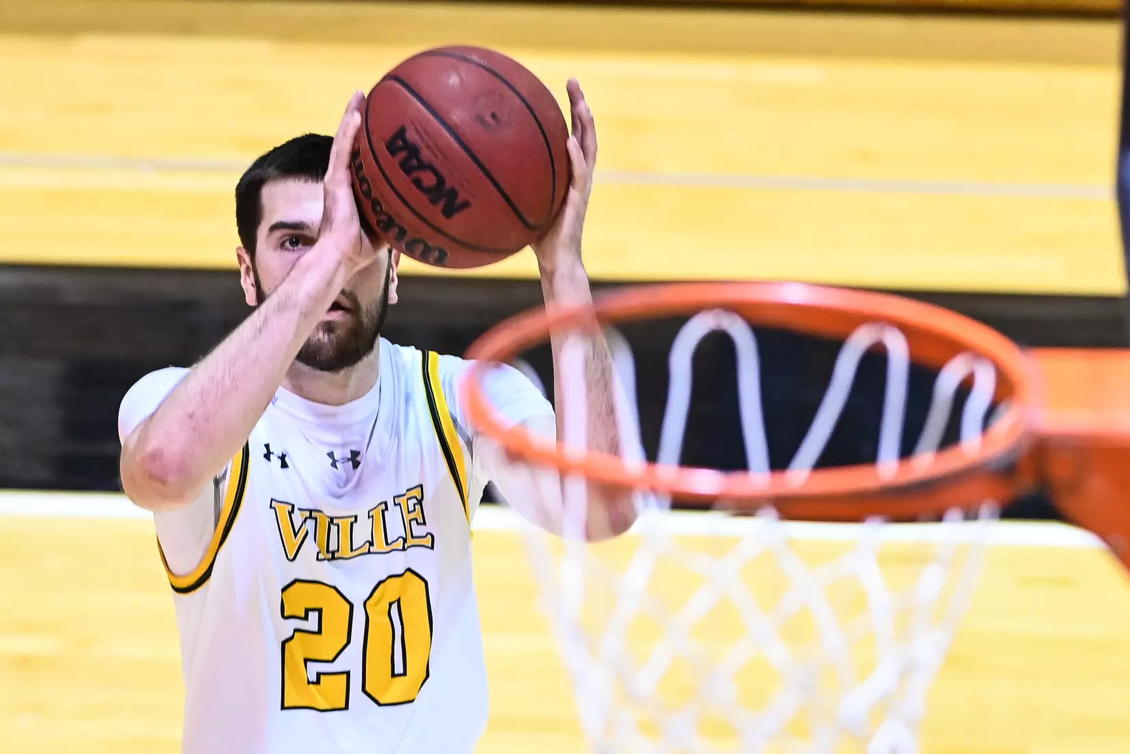Millersville vs. Mansfield men's basketball at Pucillo Gym in Millersville, PA on Saturday, January 22, 2022. Mark Palczewski/Millersville Athletics Photo.