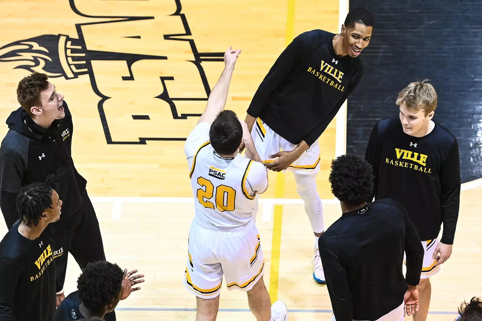 Millersville vs. Mansfield men's basketball at Pucillo Gym in Millersville, PA on Saturday, January 22, 2022. Mark Palczewski/Millersville Athletics Photo.
