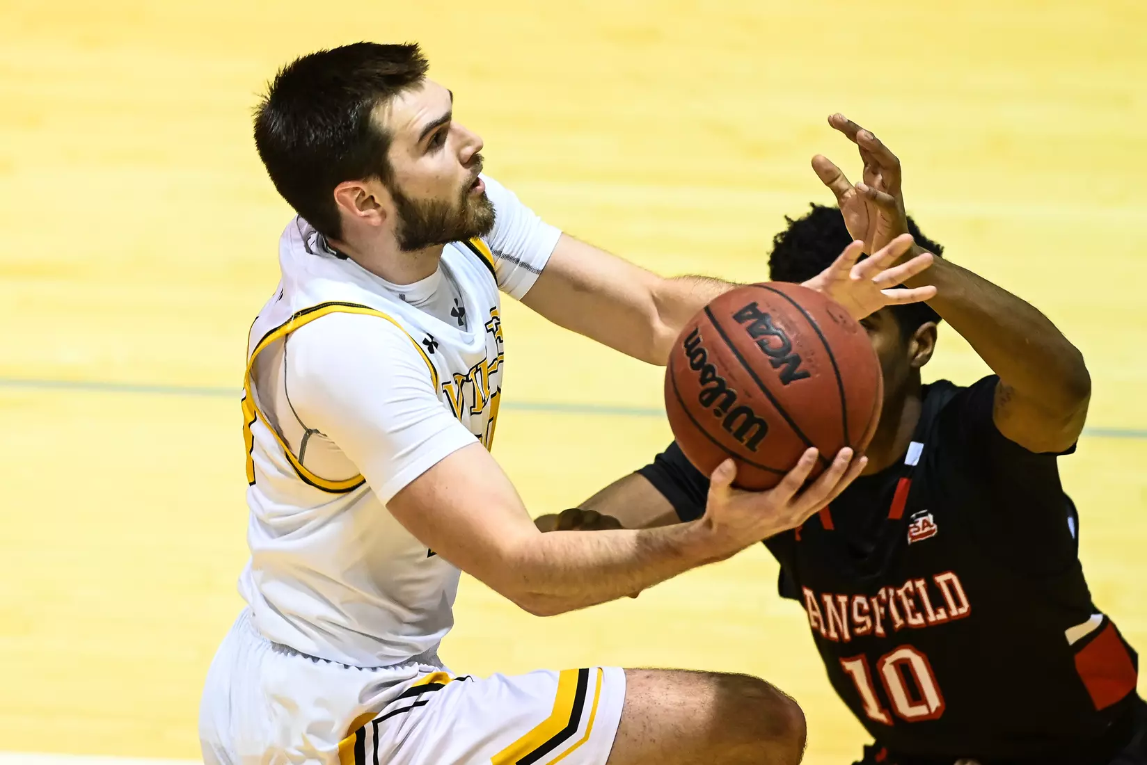 Millersville vs. Mansfield men's basketball at Pucillo Gym in Millersville, PA on Saturday, January 22, 2022. Mark Palczewski/Millersville Athletics Photo.