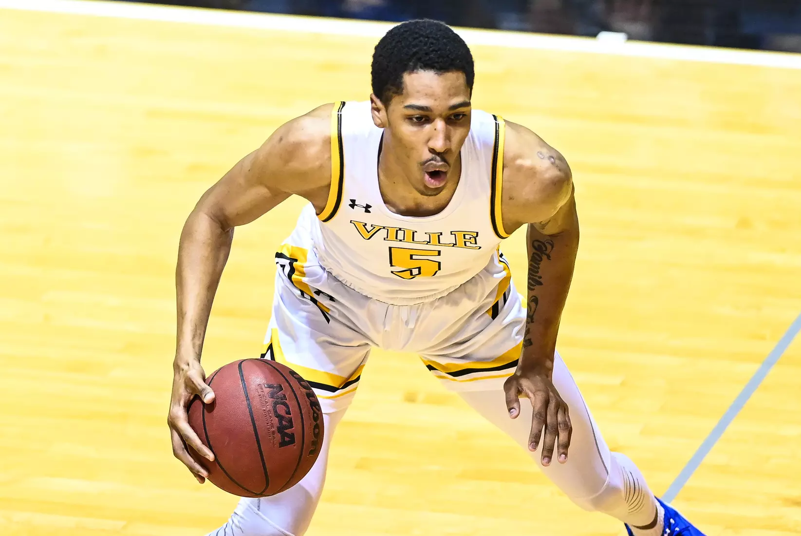 Millersville vs. West Chester PSAC men's basketball quarterfinal at Pucillo Gym in Millersville, PA on Wednesday, March 2, 2022. Mark Palczewski/Millersville Athletics Photo.