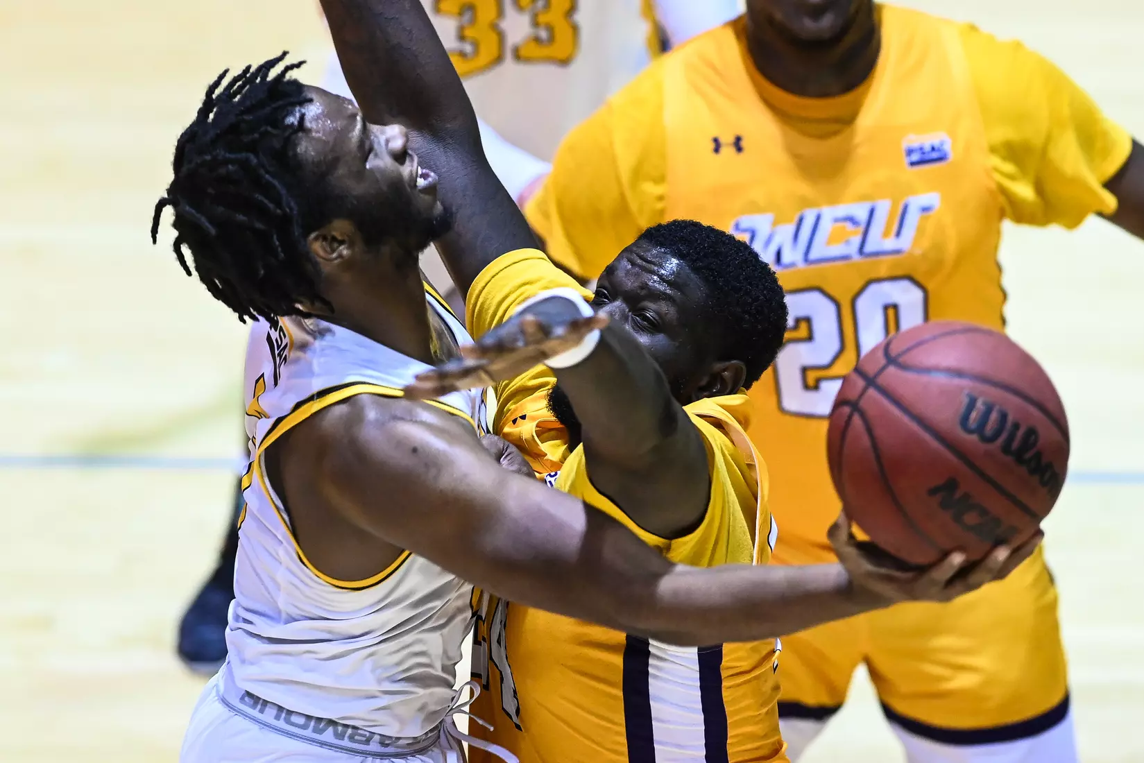 Millersville vs. West Chester PSAC men's basketball quarterfinal at Pucillo Gym in Millersville, PA on Wednesday, March 2, 2022. Mark Palczewski/Millersville Athletics Photo.