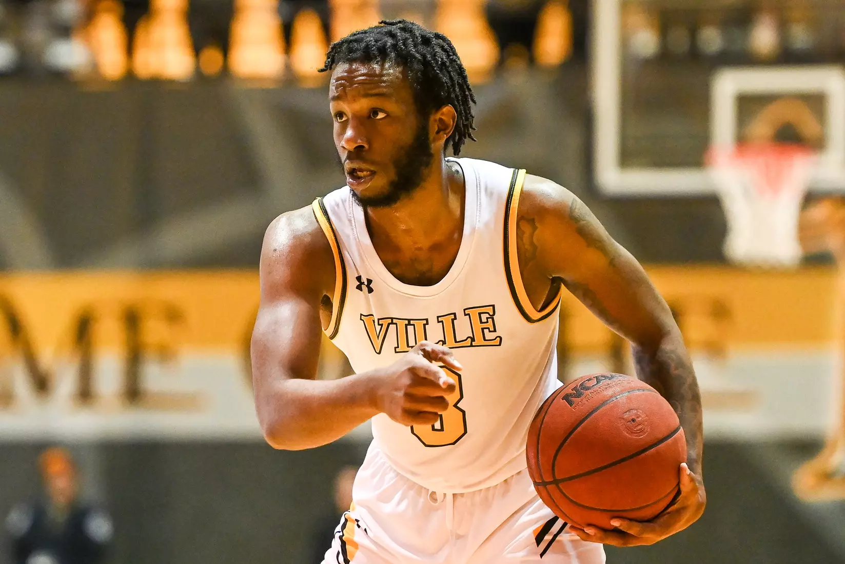 Millersville vs. West Chester PSAC men's basketball quarterfinal at Pucillo Gym in Millersville, PA on Wednesday, March 2, 2022. Mark Palczewski/Millersville Athletics Photo.