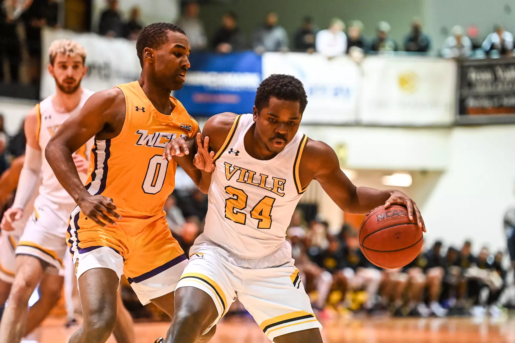 Millersville vs. West Chester PSAC men's basketball quarterfinal at Pucillo Gym in Millersville, PA on Wednesday, March 2, 2022. Mark Palczewski/Millersville Athletics Photo.