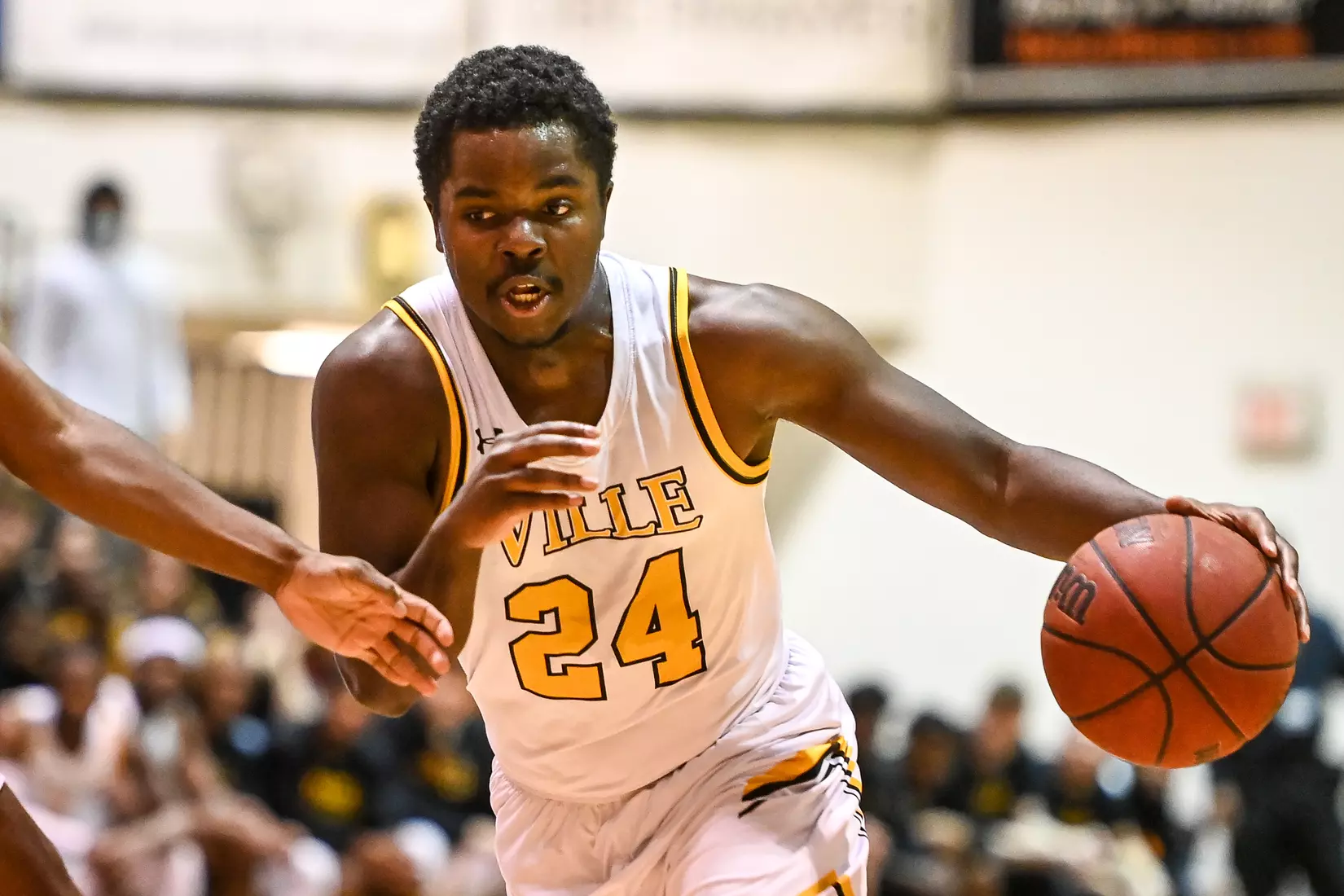 Millersville vs. West Chester PSAC men's basketball quarterfinal at Pucillo Gym in Millersville, PA on Wednesday, March 2, 2022. Mark Palczewski/Millersville Athletics Photo.