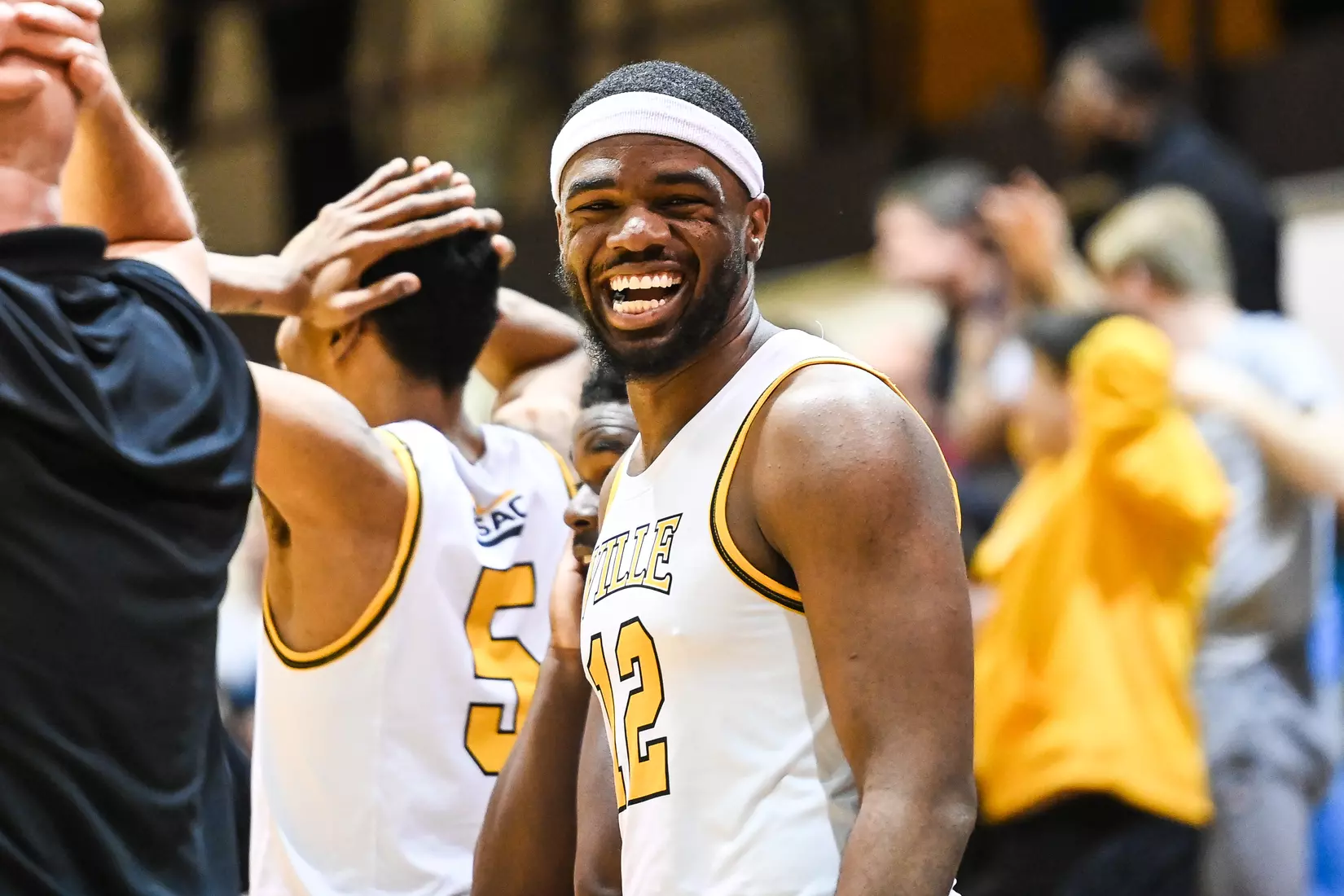 Millersville vs. West Chester PSAC men's basketball quarterfinal at Pucillo Gym in Millersville, PA on Wednesday, March 2, 2022. Mark Palczewski/Millersville Athletics Photo.