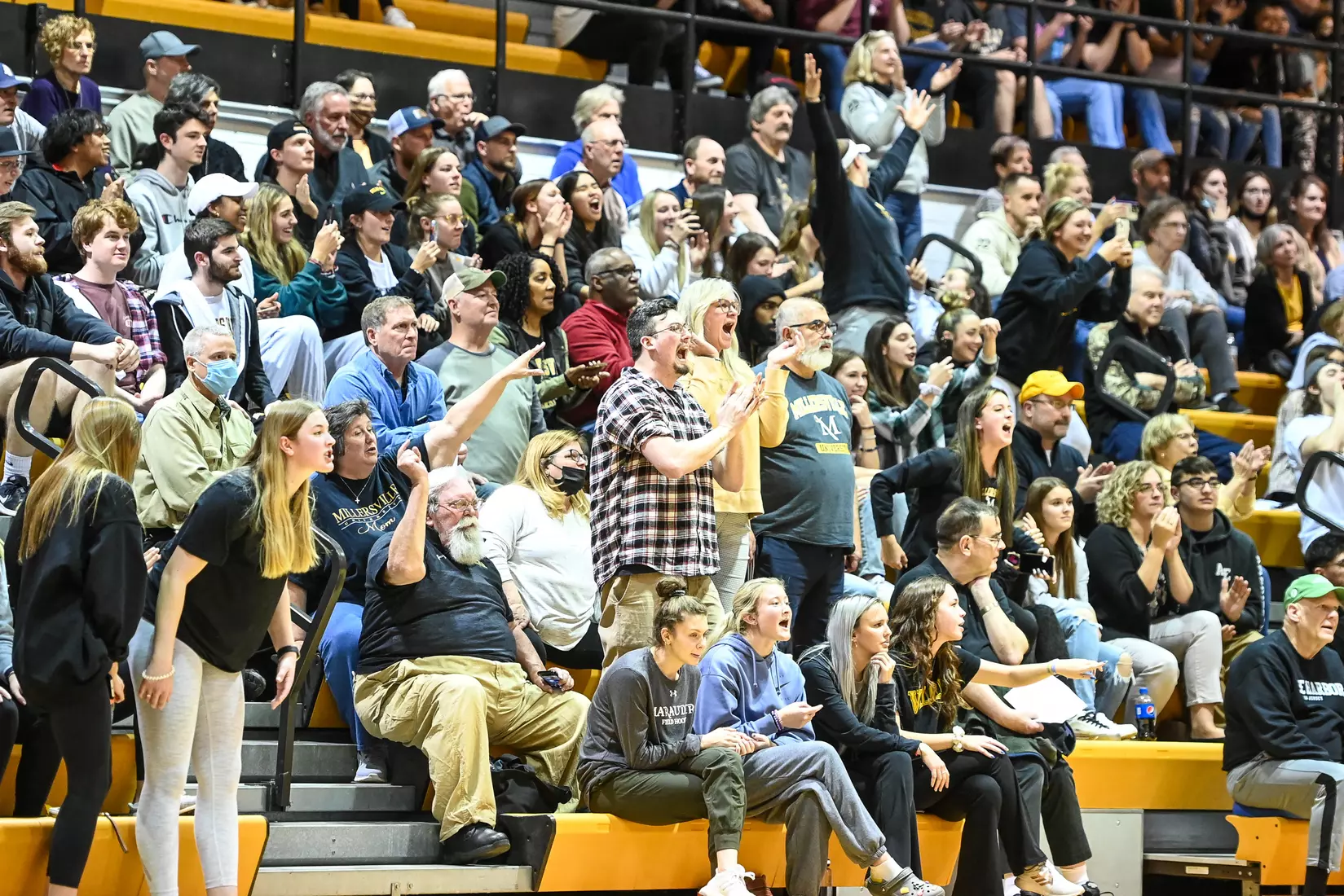 Millersville vs. West Chester PSAC men's basketball quarterfinal at Pucillo Gym in Millersville, PA on Wednesday, March 2, 2022. Mark Palczewski/Millersville Athletics Photo.