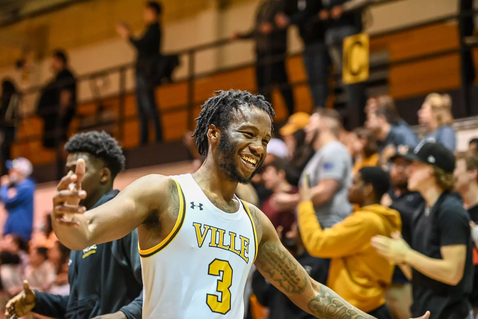 Millersville vs. West Chester PSAC men's basketball quarterfinal at Pucillo Gym in Millersville, PA on Wednesday, March 2, 2022. Mark Palczewski/Millersville Athletics Photo.