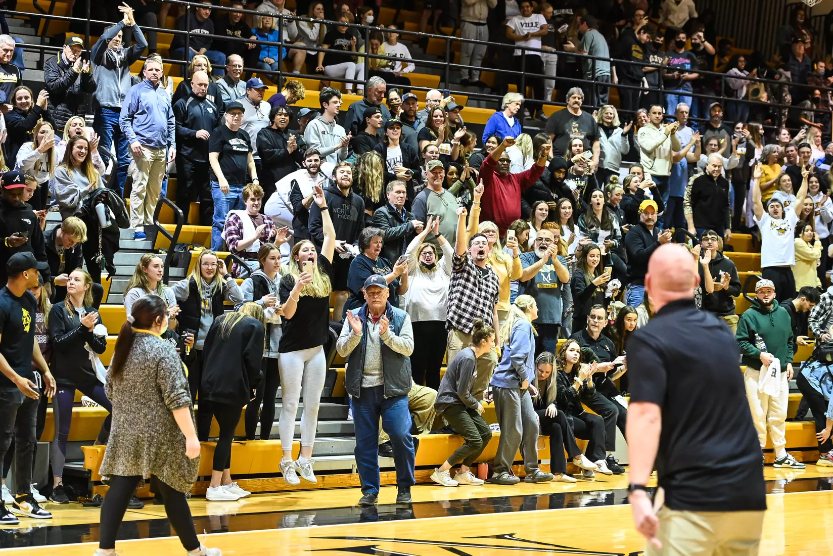 Millersville vs. West Chester PSAC men's basketball quarterfinal at Pucillo Gym in Millersville, PA on Wednesday, March 2, 2022. Mark Palczewski/Millersville Athletics Photo.