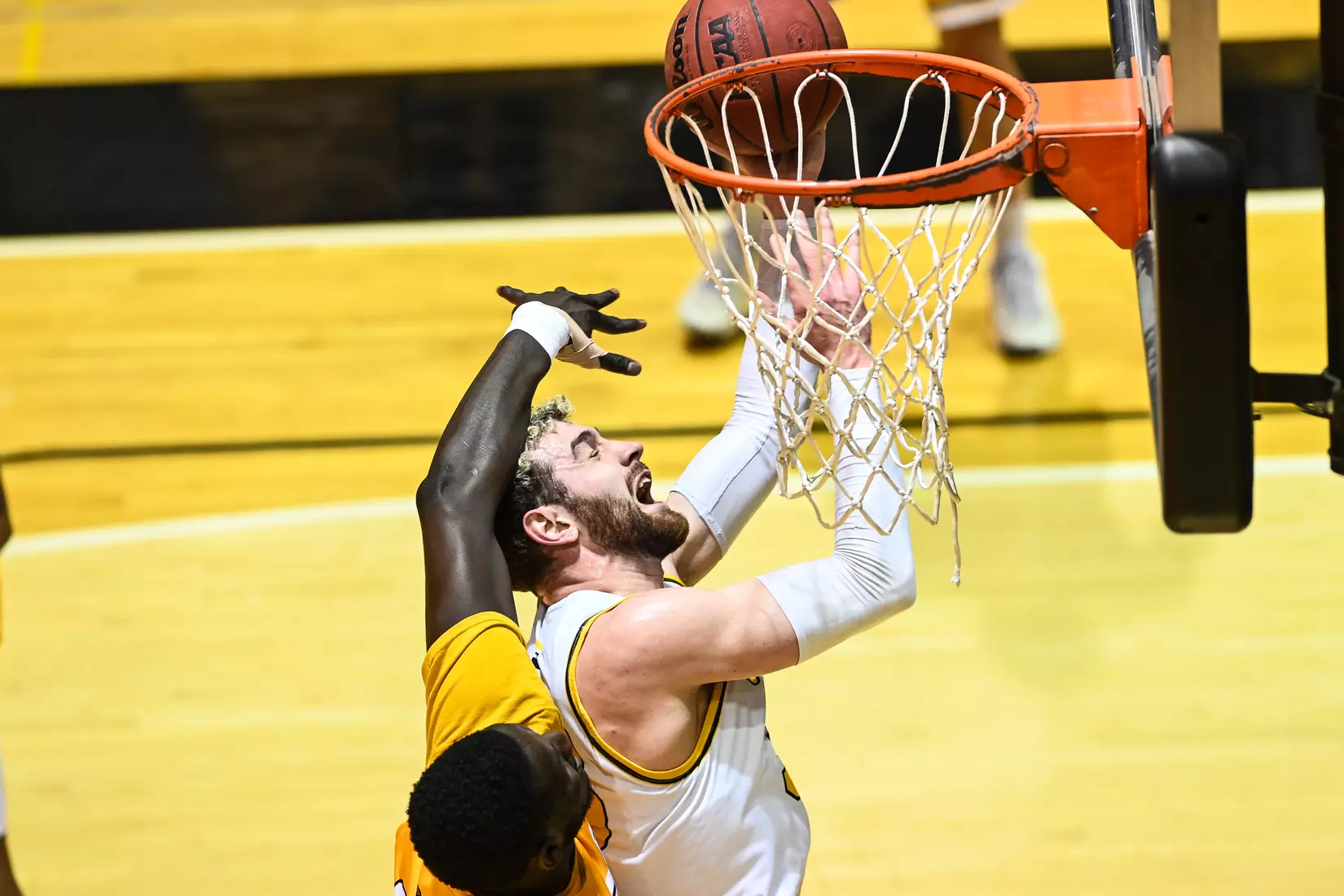 Millersville vs. West Chester PSAC men's basketball quarterfinal at Pucillo Gym in Millersville, PA on Wednesday, March 2, 2022. Mark Palczewski/Millersville Athletics Photo.