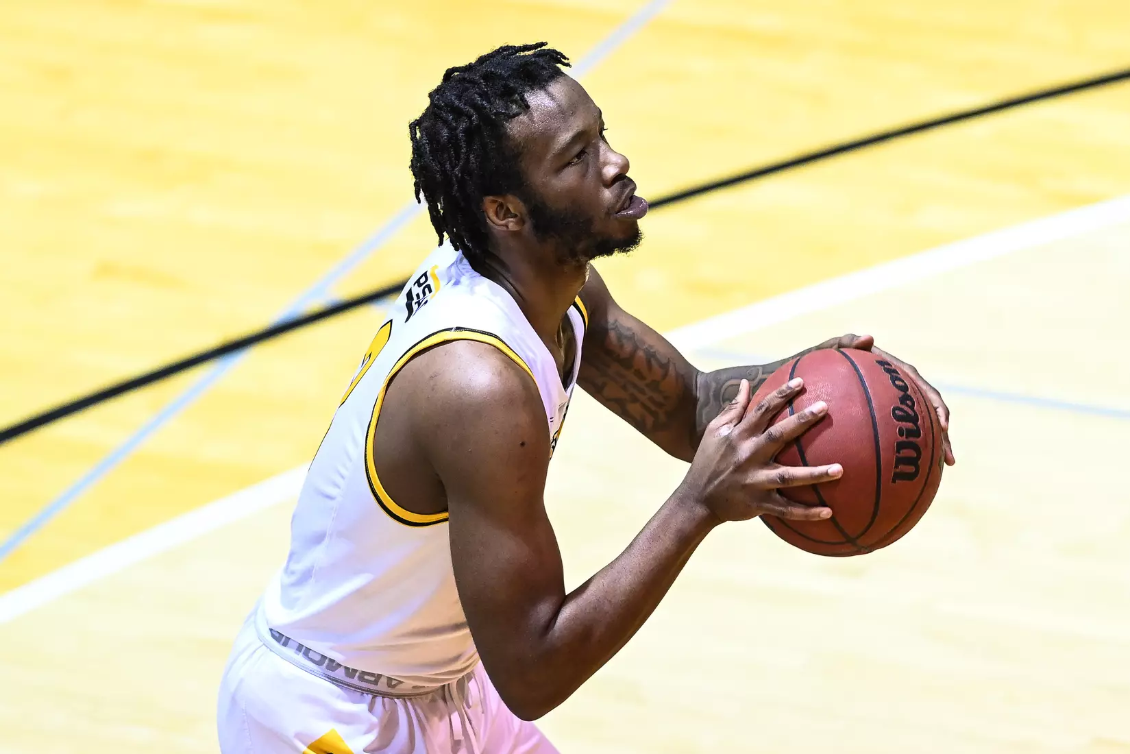 Millersville vs. West Chester PSAC men's basketball quarterfinal at Pucillo Gym in Millersville, PA on Wednesday, March 2, 2022. Mark Palczewski/Millersville Athletics Photo.