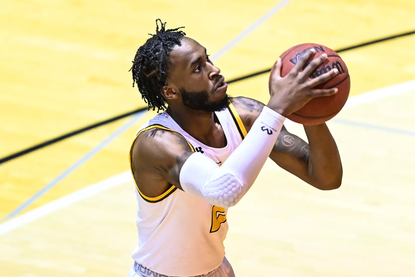 Millersville vs. West Chester PSAC men's basketball quarterfinal at Pucillo Gym in Millersville, PA on Wednesday, March 2, 2022. Mark Palczewski/Millersville Athletics Photo.