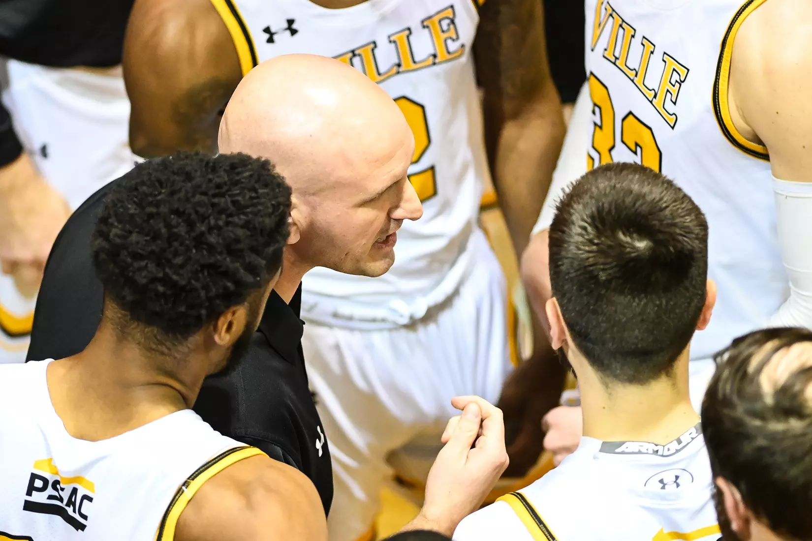 Millersville vs. West Chester PSAC men's basketball quarterfinal at Pucillo Gym in Millersville, PA on Wednesday, March 2, 2022. Mark Palczewski/Millersville Athletics Photo.