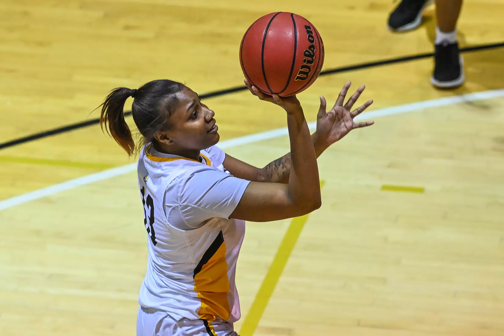 Millersville vs. Mansfield women's basketball at Pucillo Gym in Millersville, PA on Saturday, January 22, 2022. Mark Palczewski/Millersville Athletics Photo.