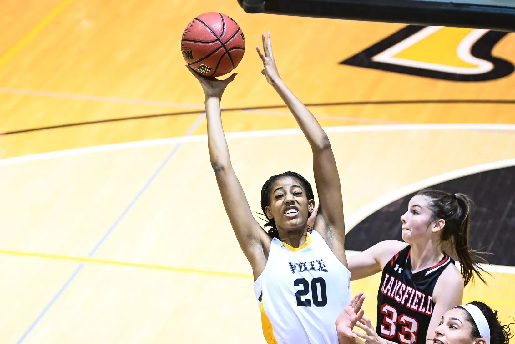 Millersville vs. Mansfield women's basketball at Pucillo Gym in Millersville, PA on Saturday, January 22, 2022. Mark Palczewski/Millersville Athletics Photo.