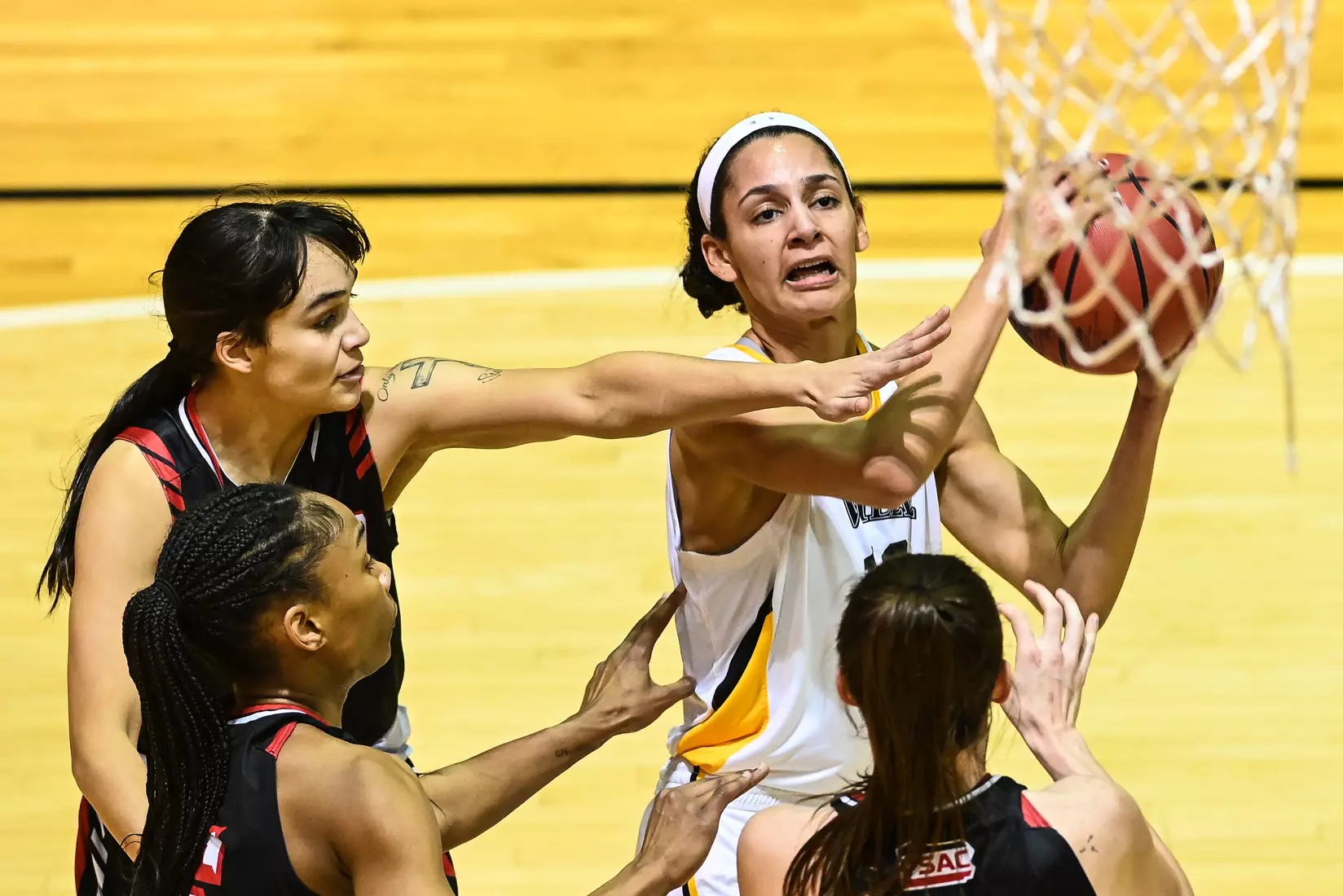 Millersville vs. Mansfield women's basketball at Pucillo Gym in Millersville, PA on Saturday, January 22, 2022. Mark Palczewski/Millersville Athletics Photo.