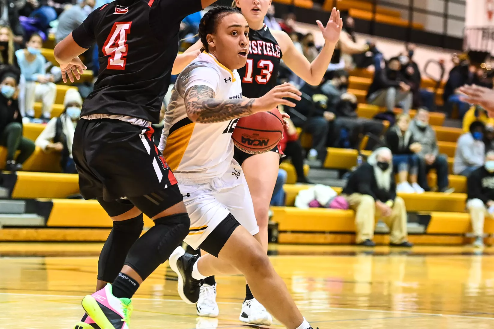 Millersville vs. Mansfield women's basketball at Pucillo Gym in Millersville, PA on Saturday, January 22, 2022. Mark Palczewski/Millersville Athletics Photo.