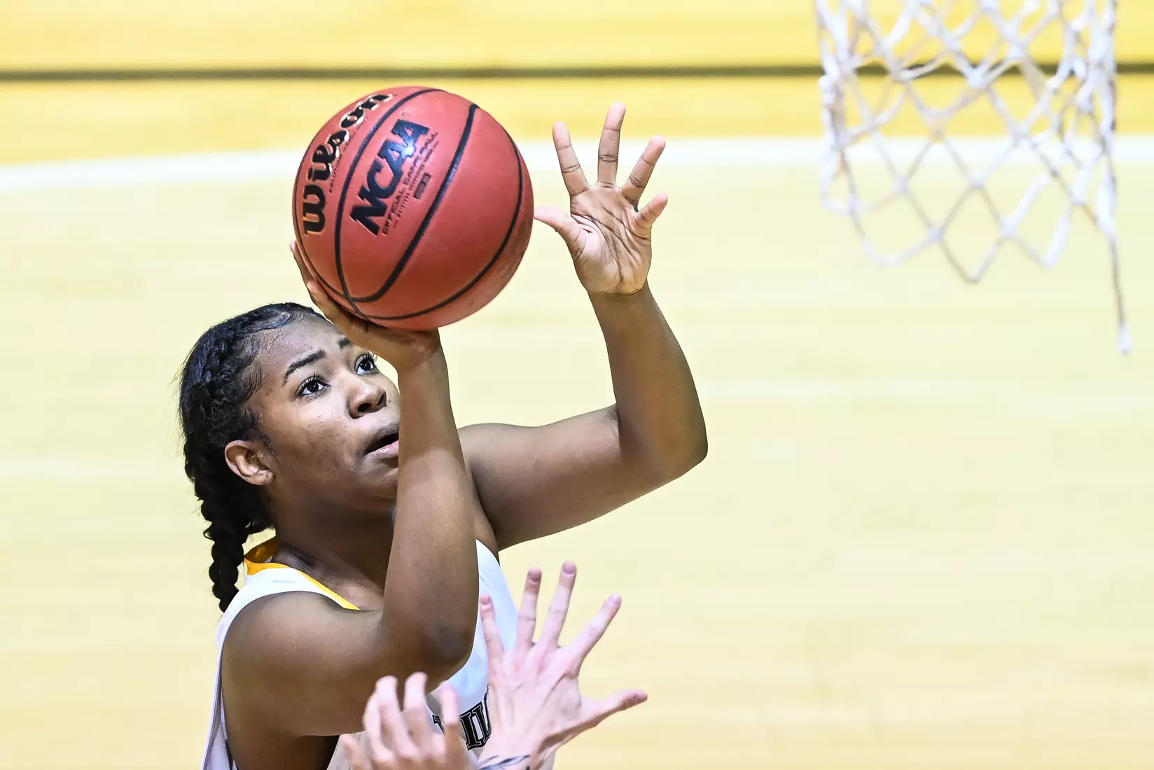 Millersville vs. Mansfield women's basketball at Pucillo Gym in Millersville, PA on Saturday, January 22, 2022. Mark Palczewski/Millersville Athletics Photo.