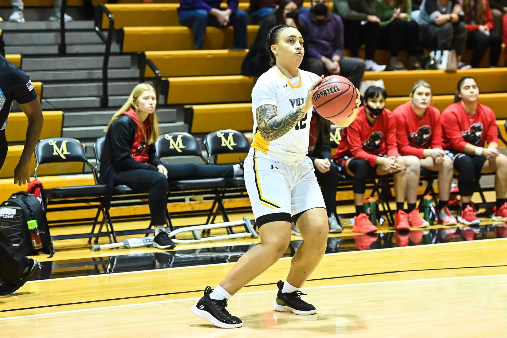Millersville vs. Mansfield women's basketball at Pucillo Gym in Millersville, PA on Saturday, January 22, 2022. Mark Palczewski/Millersville Athletics Photo.