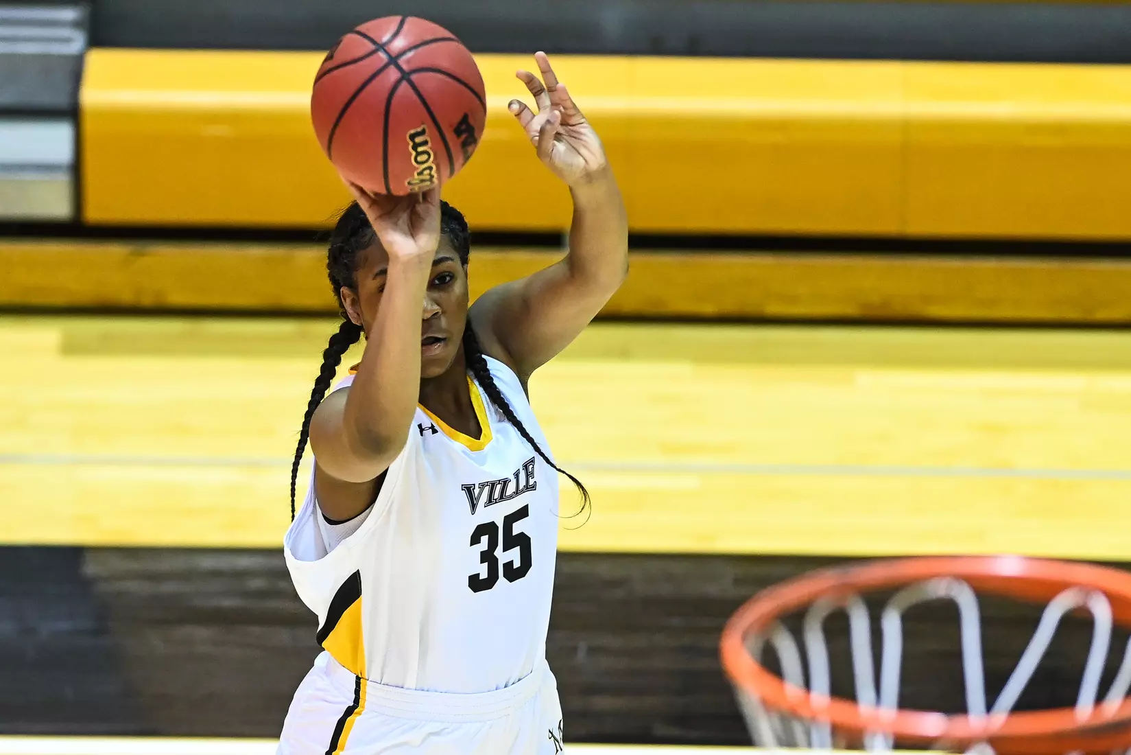 Millersville vs. Mansfield women's basketball at Pucillo Gym in Millersville, PA on Saturday, January 22, 2022. Mark Palczewski/Millersville Athletics Photo.