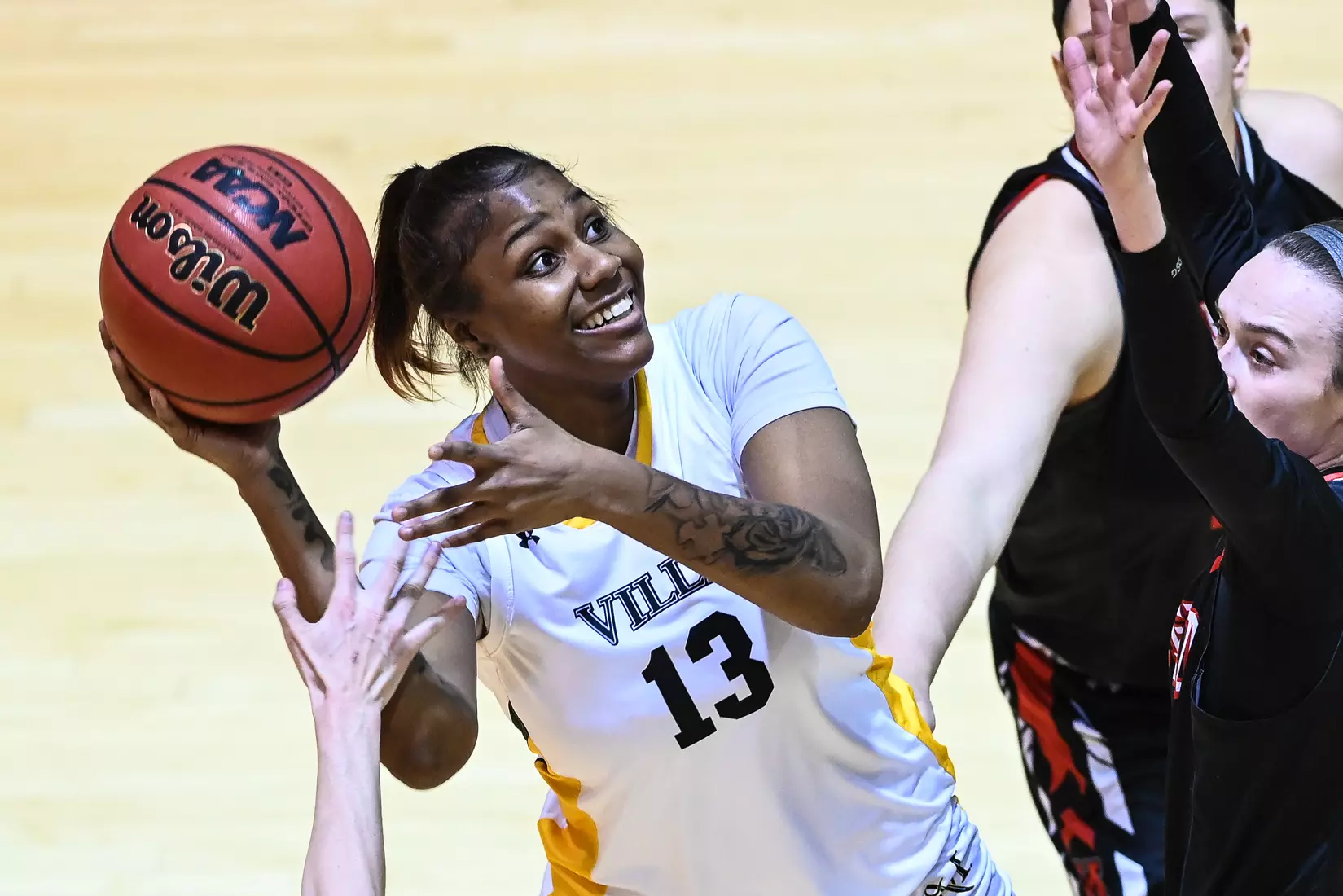 Millersville vs. Mansfield women's basketball at Pucillo Gym in Millersville, PA on Saturday, January 22, 2022. Mark Palczewski/Millersville Athletics Photo.