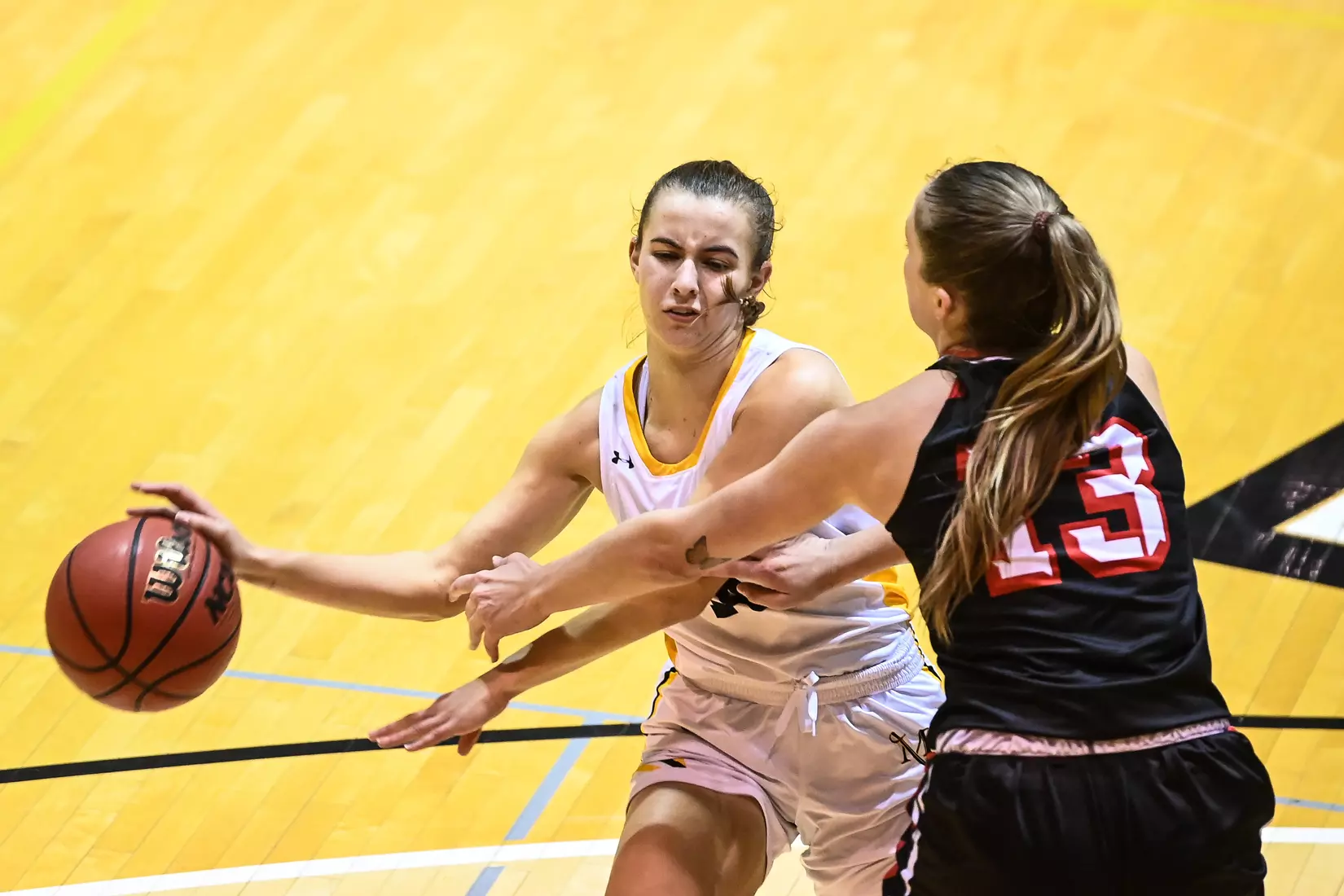 Millersville vs. Mansfield women's basketball at Pucillo Gym in Millersville, PA on Saturday, January 22, 2022. Mark Palczewski/Millersville Athletics Photo.