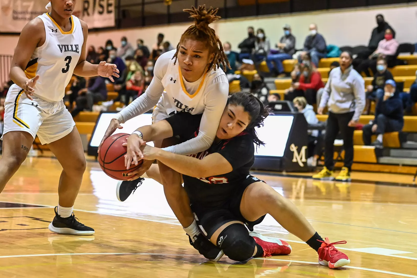 Millersville vs. Mansfield women's basketball at Pucillo Gym in Millersville, PA on Saturday, January 22, 2022. Mark Palczewski/Millersville Athletics Photo.