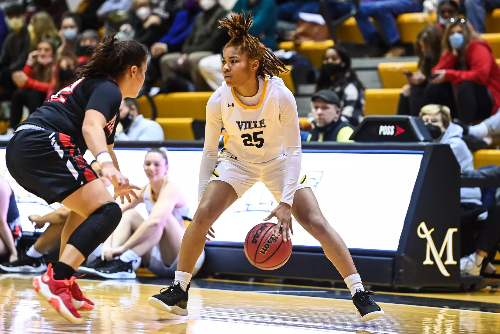 Millersville vs. Mansfield women's basketball at Pucillo Gym in Millersville, PA on Saturday, January 22, 2022. Mark Palczewski/Millersville Athletics Photo.