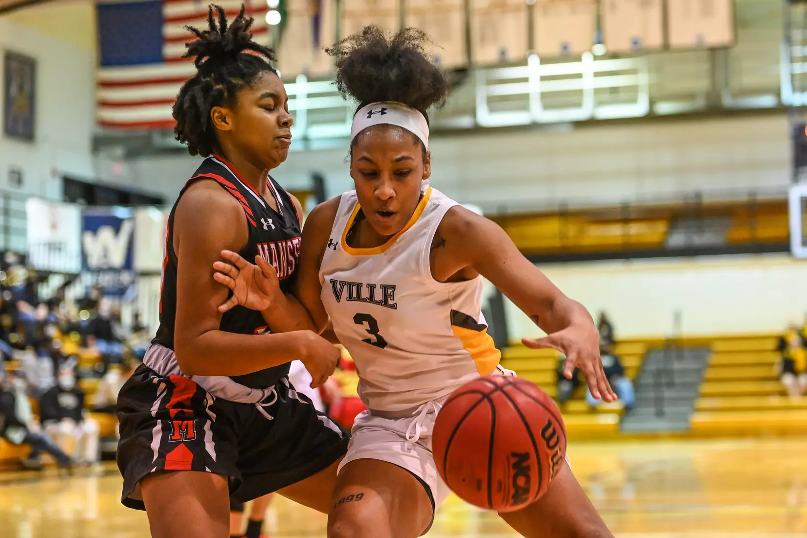 Millersville vs. Mansfield women's basketball at Pucillo Gym in Millersville, PA on Saturday, January 22, 2022. Mark Palczewski/Millersville Athletics Photo.