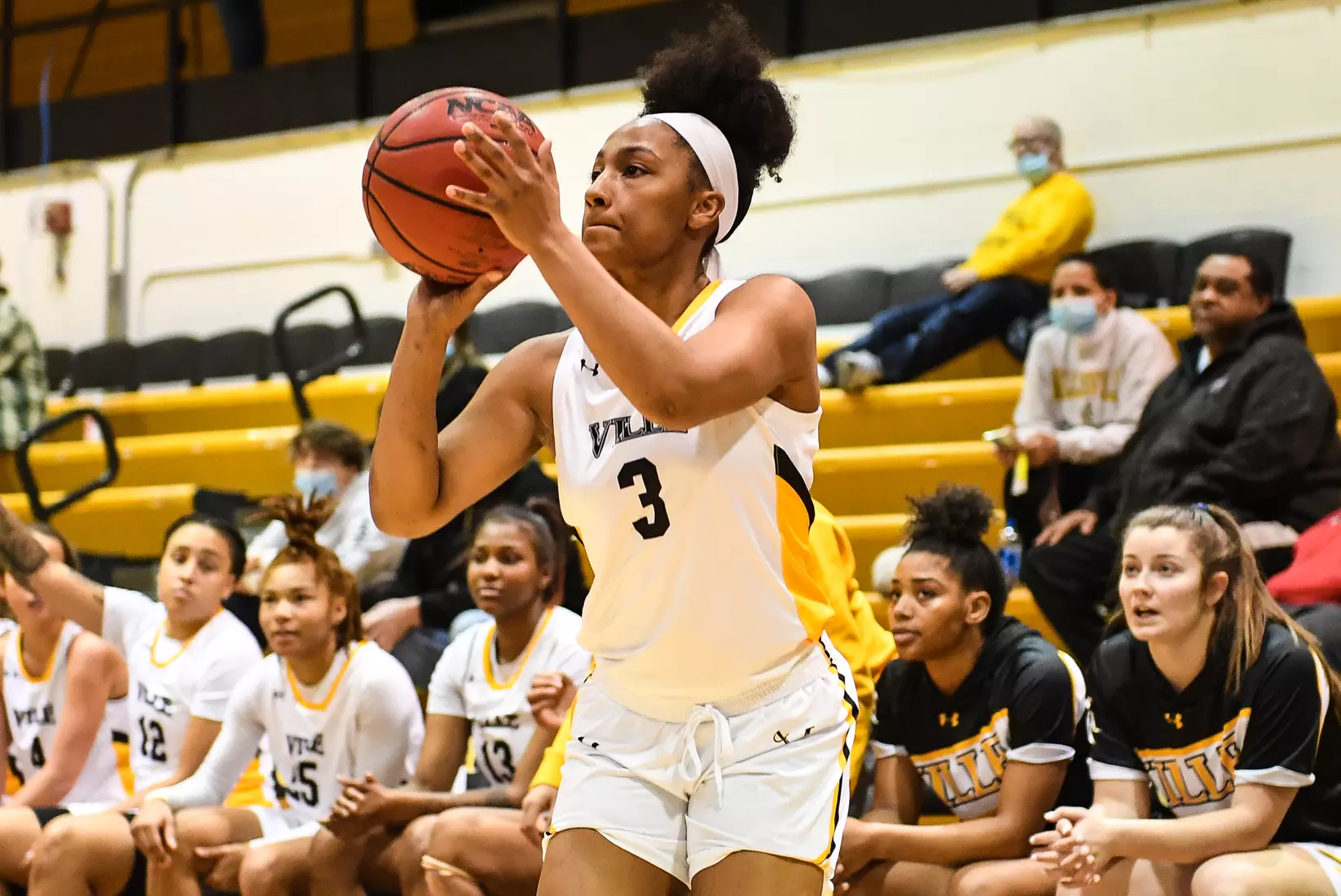 Millersville vs. Mansfield women's basketball at Pucillo Gym in Millersville, PA on Saturday, January 22, 2022. Mark Palczewski/Millersville Athletics Photo.