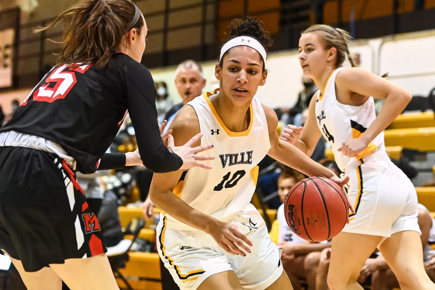 Millersville vs. Mansfield women's basketball at Pucillo Gym in Millersville, PA on Saturday, January 22, 2022. Mark Palczewski/Millersville Athletics Photo.