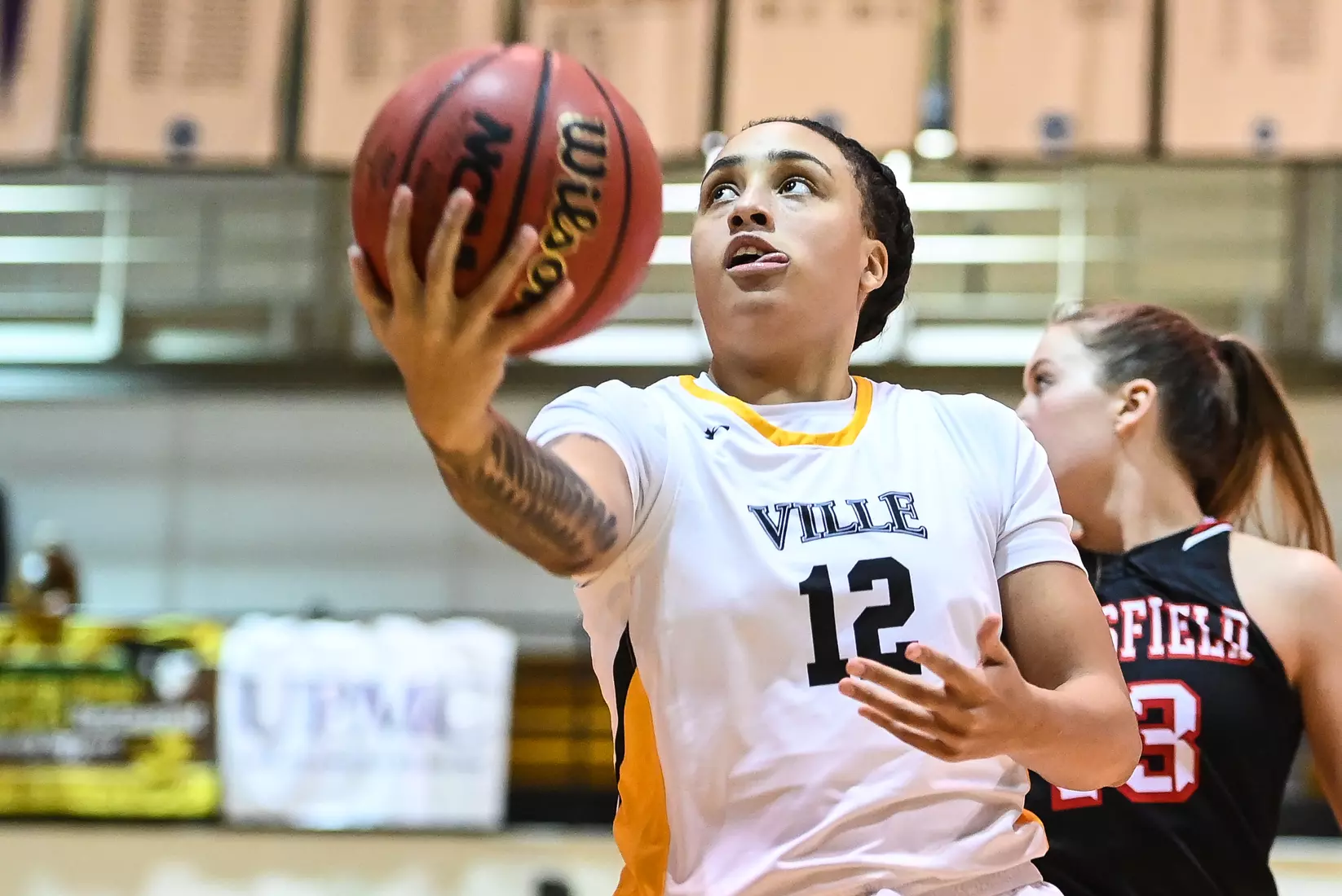 Millersville vs. Mansfield women's basketball at Pucillo Gym in Millersville, PA on Saturday, January 22, 2022. Mark Palczewski/Millersville Athletics Photo.