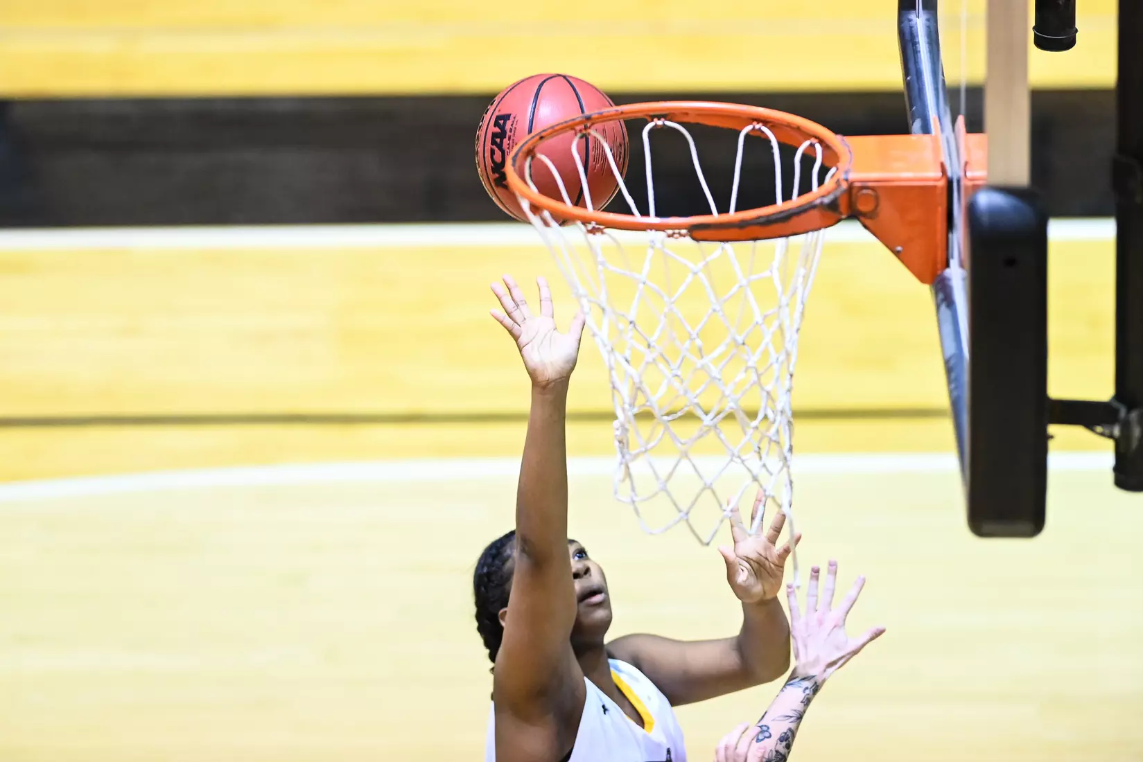 Millersville vs. Mansfield women's basketball at Pucillo Gym in Millersville, PA on Saturday, January 22, 2022. Mark Palczewski/Millersville Athletics Photo.