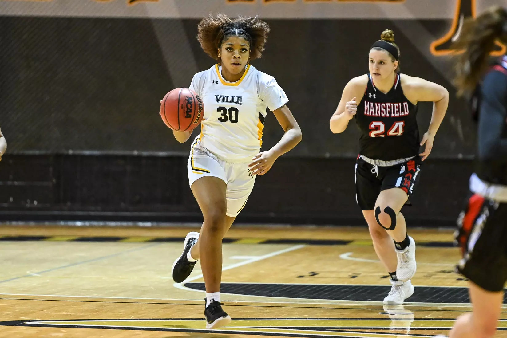 Millersville vs. Mansfield women's basketball at Pucillo Gym in Millersville, PA on Saturday, January 22, 2022. Mark Palczewski/Millersville Athletics Photo.