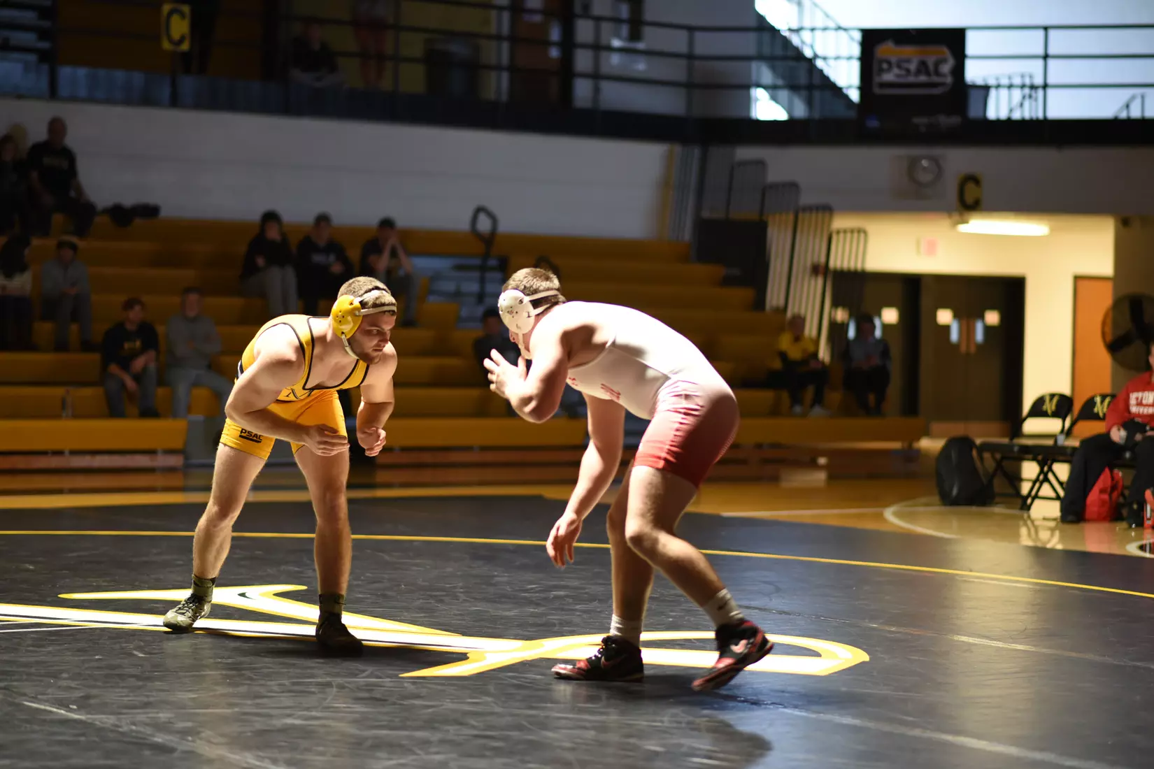 wrestling vs seton hill