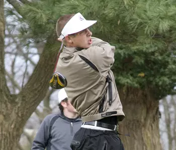 Strong Second Round at IUP Invitational Propels Men's Golf to Third Place Image