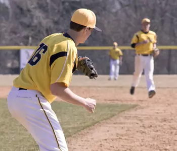 Baseball Splits With Lock Haven Image