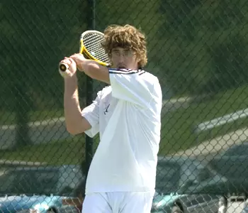 Men's Tennis Makes it Eight Straight in West Chester Trouncing Image