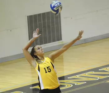 Volleyball Falls 3-0 at Kutztown Image
