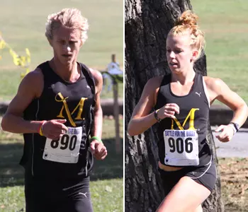 Josh Foulds and Emily Francisco