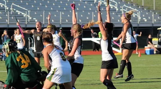 field hockey celebration