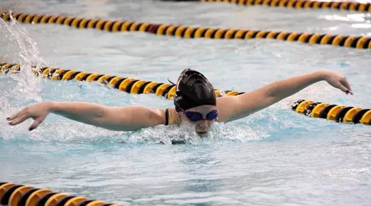 womens swimming F&M 1-19-13