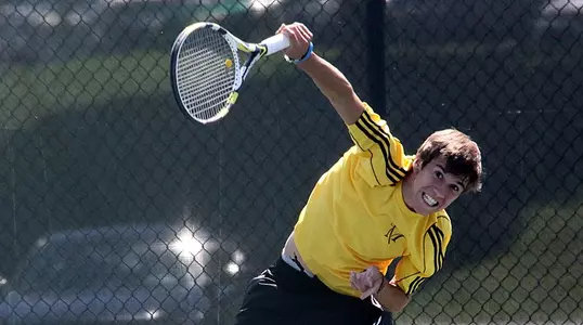 Men's Tennis Tripped Up by Blugolds Image