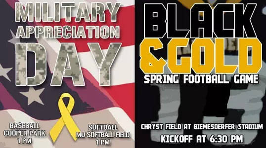 Military Appreciation Day - Black & Gold Spring Game
