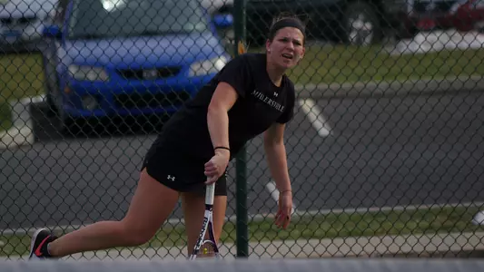 womens tennis action shot