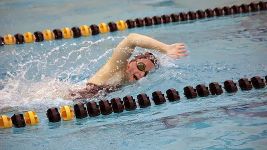 Women’s swimming wins meet over Lock Haven Image