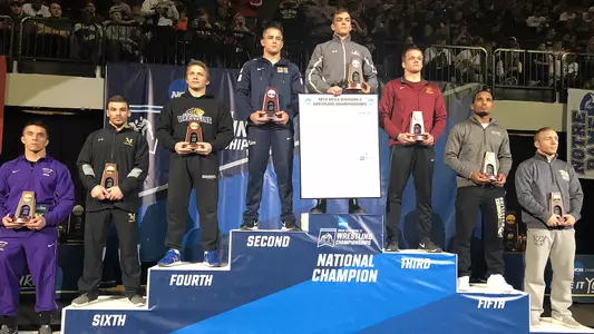 Ruhnke NCAA Championships Podium