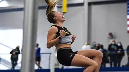 Millersville Indoor Track & Field competes in The Diplomat Open at Franklin & Marshall College in Lancaster, PA on Saturday, December 4, 2021. Mark Palczewski/Millersville Athletics Photo.
