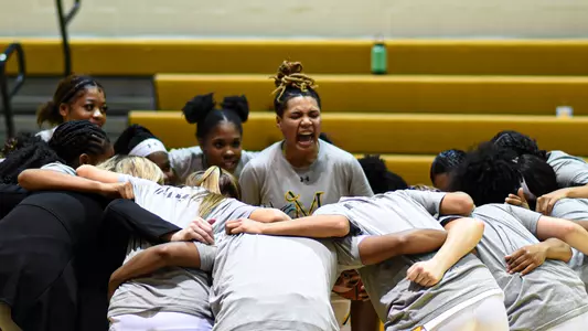 WBB Team Huddle