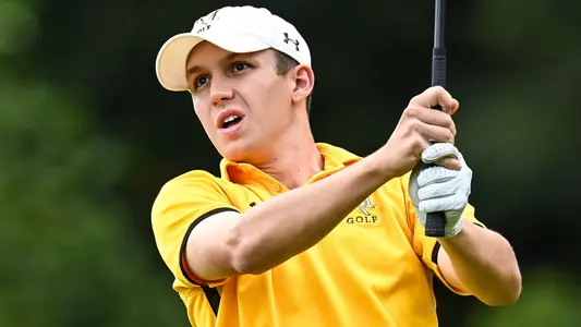 Millersville University golf action at LedgeRock Golf Club in Mohnton, PA on Tuesday, September 27, 2022. Mark Palczewski/Millersville Athletics Photo.